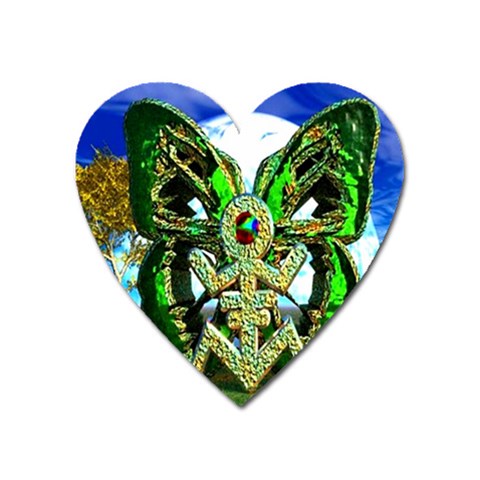 Nature Devas Magnet (Heart) from ArtsNow.com Front