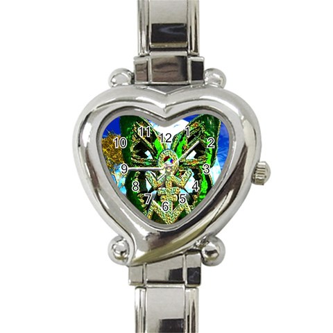 Nature Devas Heart Italian Charm Watch from ArtsNow.com Front