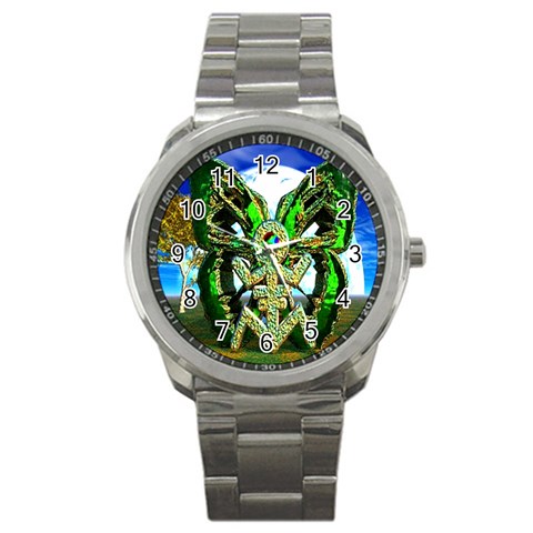 Nature Devas Sport Metal Watch from ArtsNow.com Front