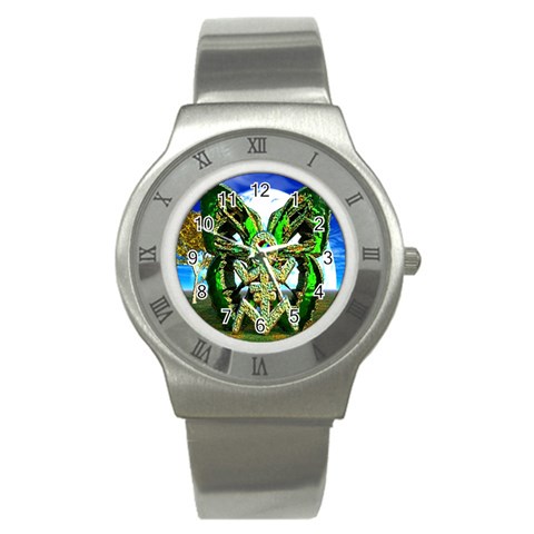 Nature Devas Stainless Steel Watch from ArtsNow.com Front