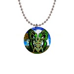 Nature Devas 1  Button Necklace