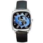 Zodiac-12 Square Metal Watch