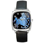 Zodiac-9 Square Metal Watch