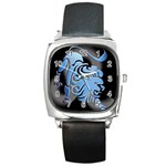 Zodiac-5 Square Metal Watch