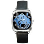 Zodiac-2 Square Metal Watch