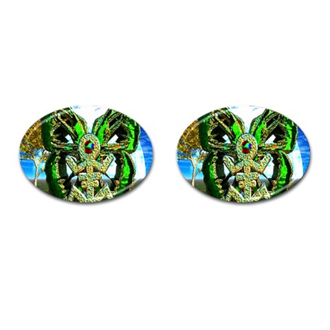 Nature Devas Cufflinks (Oval) from ArtsNow.com Front(Pair)