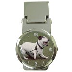 jack russel terrier Money Clip Watch