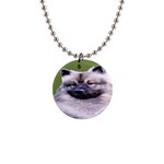 Keeshond  1  Button Necklace