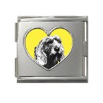 Otterhound gift Mega Link Heart Italian Charm (18mm)