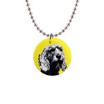 Otterhound gift 1  Button Necklace