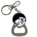 Russian wolfhound dog Bottle Opener Key Chain