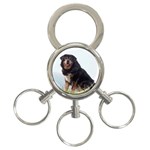 Tibetan mastiff 3-Ring Key Chain