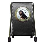 Tibetan mastiff Pen Holder Desk Clock