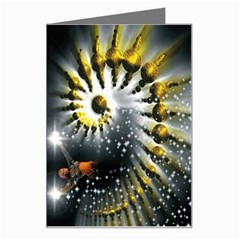 Celestial Goddess Greeting Card from ArtsNow.com Left