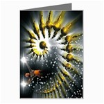 Celestial Goddess Greeting Card