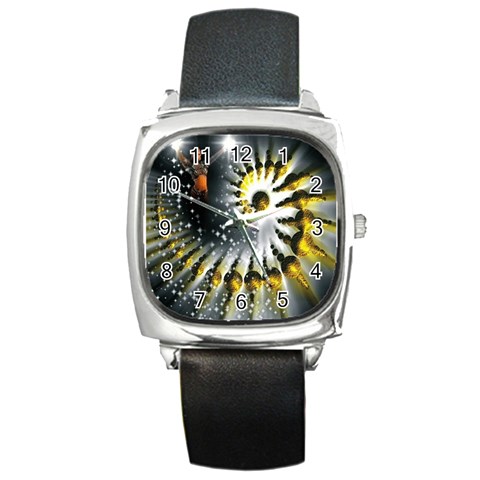 Celestial Goddess Square Metal Watch from ArtsNow.com Front