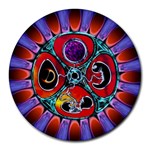 Conception Mandala Round Mousepad