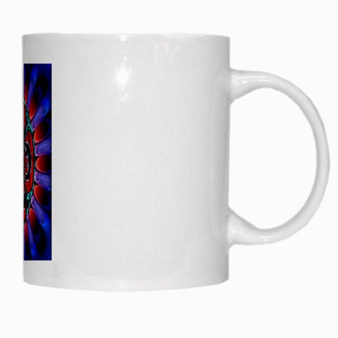 Conception Mandala White Mug from ArtsNow.com Right