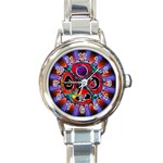 Conception Mandala Round Italian Charm Watch