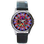 Conception Mandala Round Metal Watch