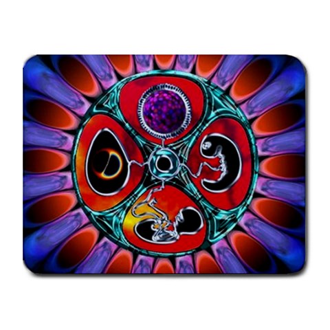 Conception Mandala Small Mousepad from ArtsNow.com Front