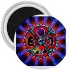 Conception Mandala 3  Magnet