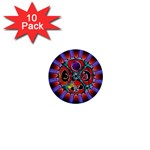 Conception Mandala 1  Mini Button (10 pack) 