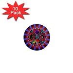 Conception Mandala 1  Mini Magnet (10 pack) 