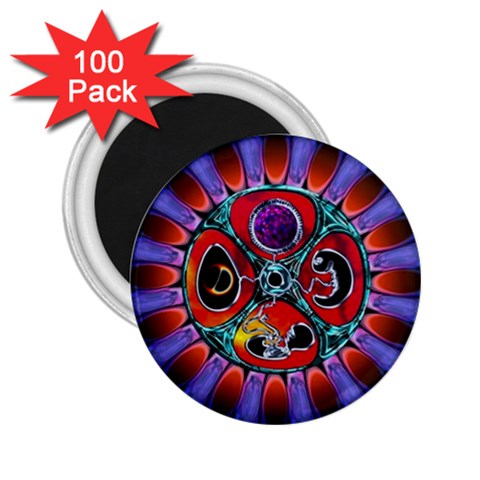 Conception Mandala 2.25  Magnet (100 pack)  from ArtsNow.com Front