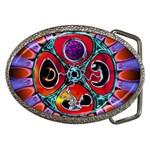 Conception Mandala Belt Buckle