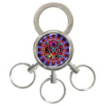 Conception Mandala 3-Ring Key Chain