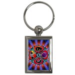 Conception Mandala Key Chain (Rectangle)