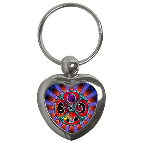 Conception Mandala Key Chain (Heart) from ArtsNow.com Front