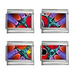 Conception Mandala 9mm Italian Charm (4 pack)