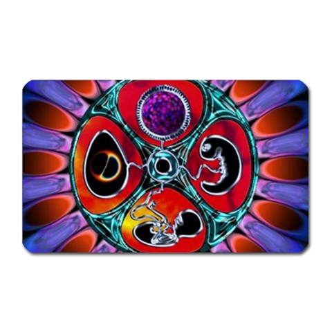 Conception Mandala Magnet (Rectangular) from ArtsNow.com Front