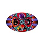 Conception Mandala Sticker Oval (10 pack)