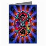 Conception Mandala Greeting Card