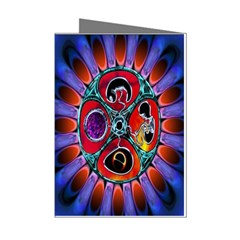 Conception Mandala Mini Greeting Cards (Pkg of 8) from ArtsNow.com Left