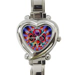 Conception Mandala Heart Italian Charm Watch