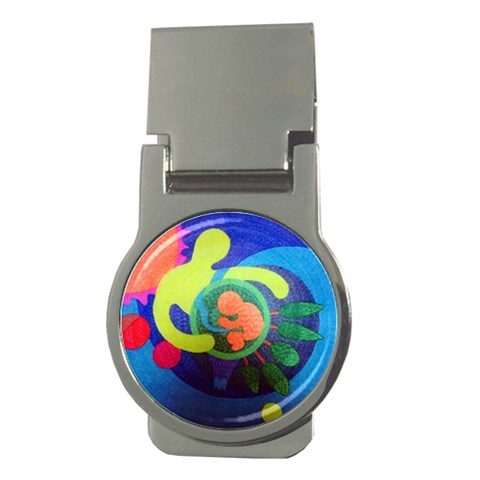 Mother&Baby Money Clip (Round) from ArtsNow.com Front