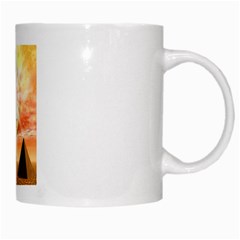 Divine Rayship White Mug from ArtsNow.com Right