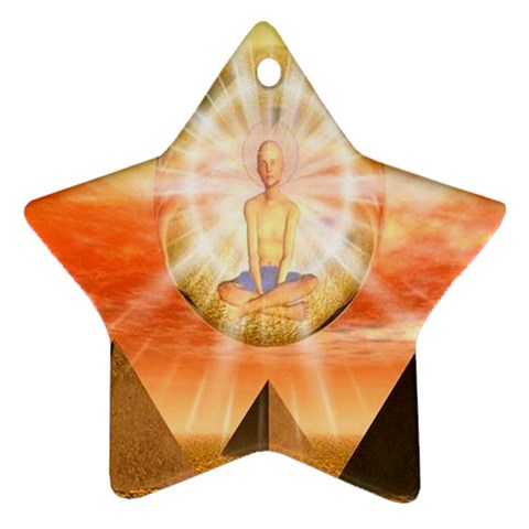 Divine Rayship Ornament (Star) from ArtsNow.com Front