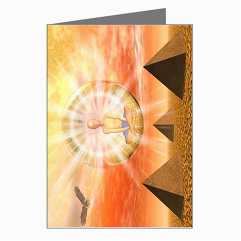 Divine Rayship Greeting Card from ArtsNow.com Left