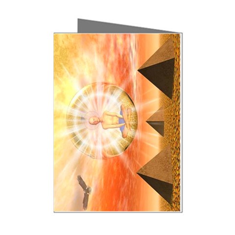 Divine Rayship Mini Greeting Cards (Pkg of 8) from ArtsNow.com Left