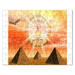 Divine Rayship Jigsaw Puzzle (Rectangular)