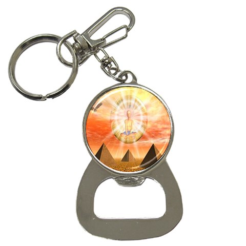 Divine Rayship Bottle Opener Key Chain from ArtsNow.com Front