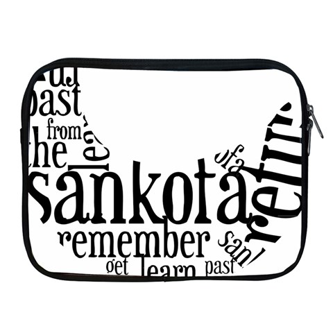 Sankofashirt Apple iPad Zippered Sleeve from ArtsNow.com Front