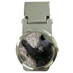 Black Bear Cub Money Clip Watch