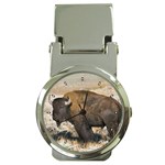 Buffalo Bison Money Clip Watch