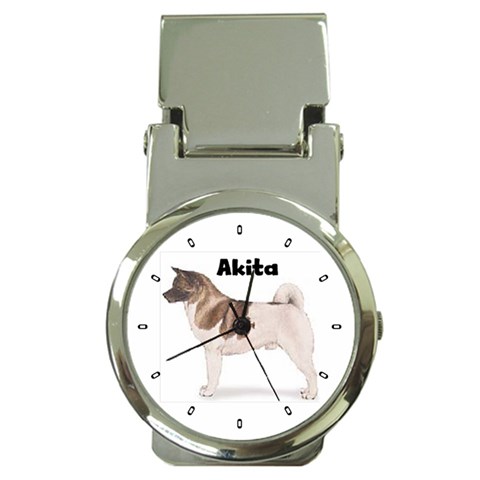 Akita Money Clip Watch from ArtsNow.com Front